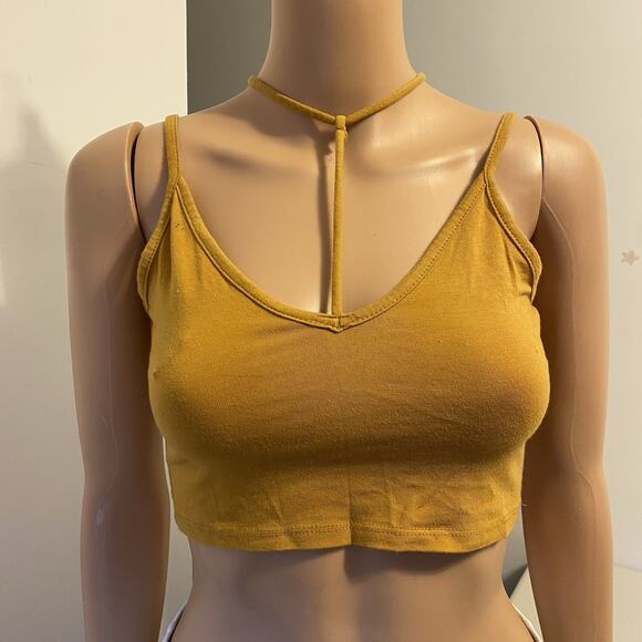 Ambiance Teens Jrs S Stretch Crop TankTop Y2K Summer Romantic Sexy Lot Of 2 - Picture 5 of 9